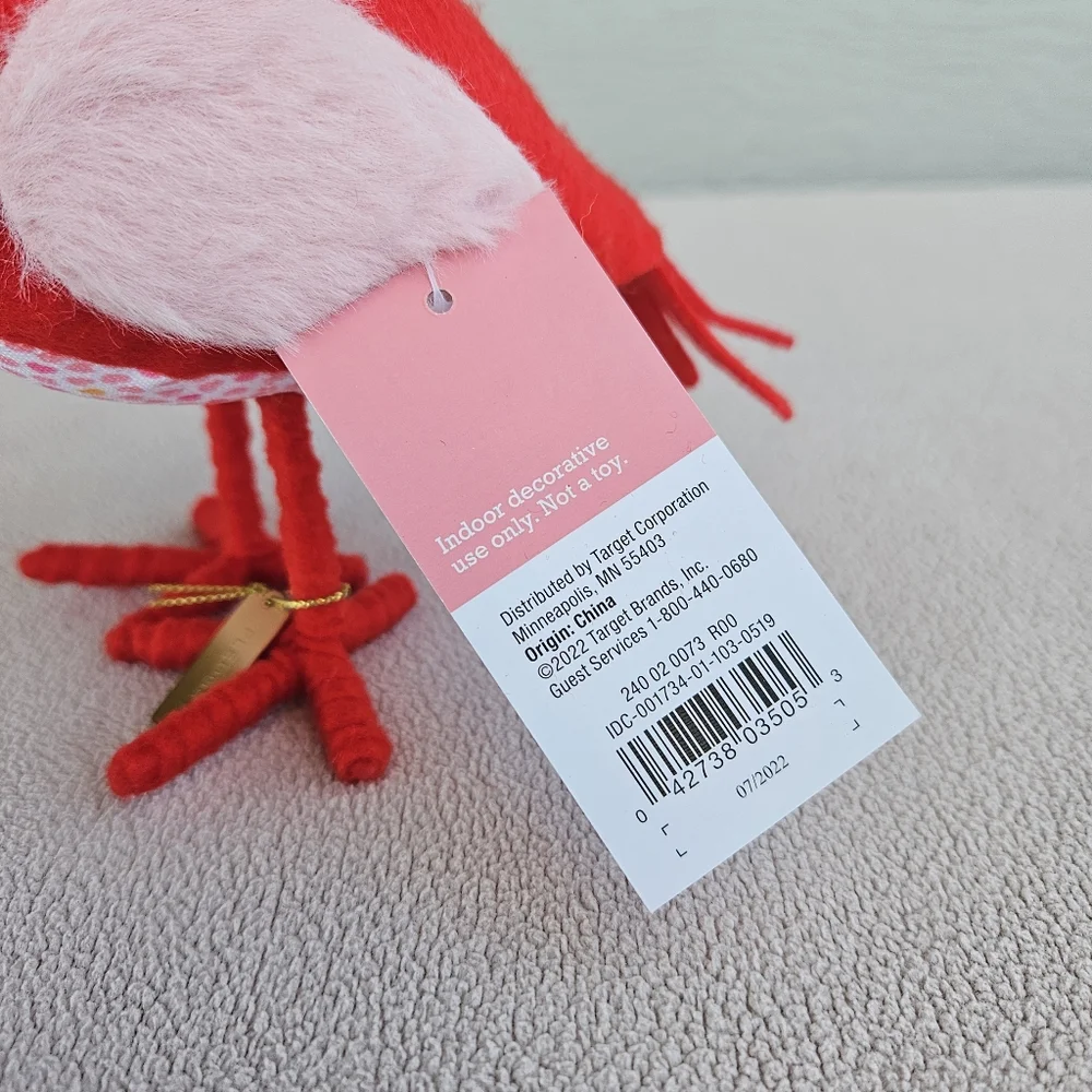 Target Spritz Felt Bird Featherly Friends Valentine 2023 Fledge Wedding Heart